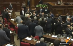 В Армении произошла массовая драка в парламенте