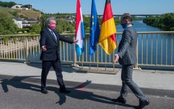 Германия открыла границу с Люксембургом на Мозельском мосту у Шенгена
