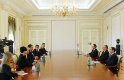 Президент Азербайджана принял министра иностранных дел Литвы