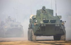 Колону військової техніки РФ помітили на Донеччині: куди рухається
