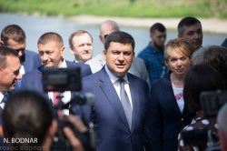 Гройсман в Ужгороде