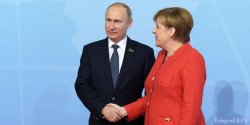 Путин в разговоре с Меркель назвал удары по Сирии актом агрессии