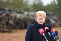 Грибаускайте впервые примет участие во Всемирном экономическом форуме в Давосе