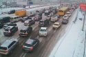 ПЕРВЫЙ СНЕГ В КИЕВЕ. Рекордные пробки, сотни ДТП и травмированные на тротуарах